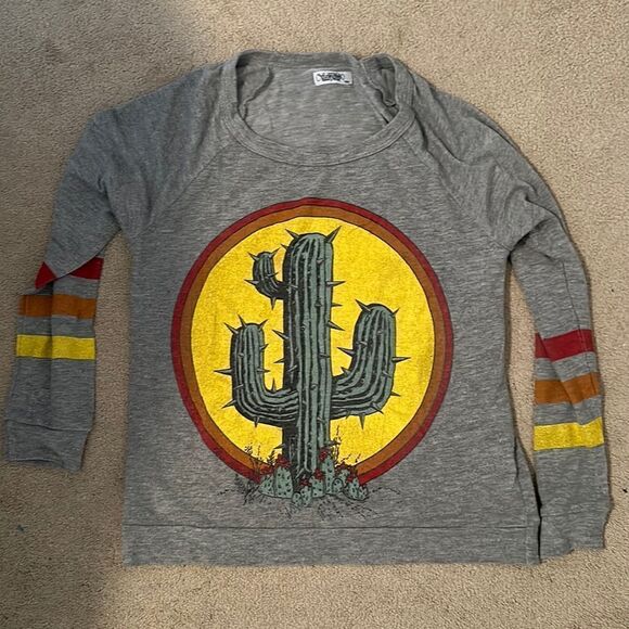Lauren Moshi XS Cactus Sweatshirt - Picture 1 of 5